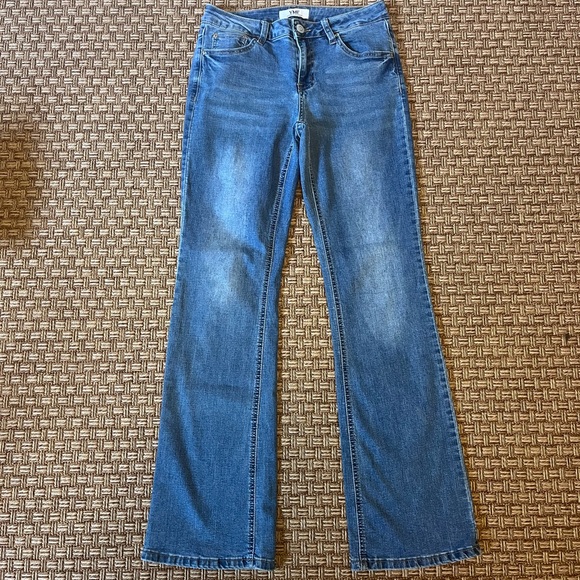 YMI High Rise Light Wash Bootcut Jeans - Picture 2 of 7